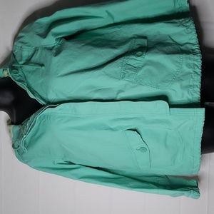 Mossimo Supply Co. Seafoam Green Canvas Jacket